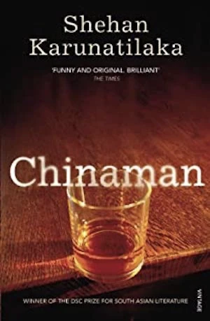 Book cover of «Chinaman» by Shehan Karunatilaka
