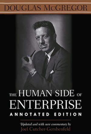 Book cover of «The Human Side of Enterprise» by Douglas McGregor