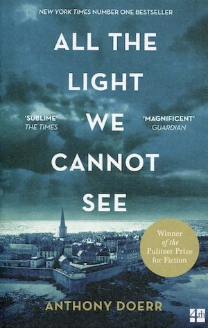 Book cover of «All the Light We Cannot See» by Anthony Doerr