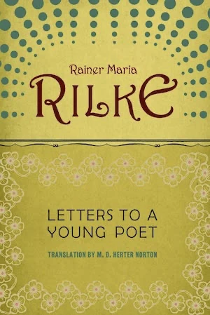 Book cover of «Letters to a Young Poet» by Rainer Maria Rilke