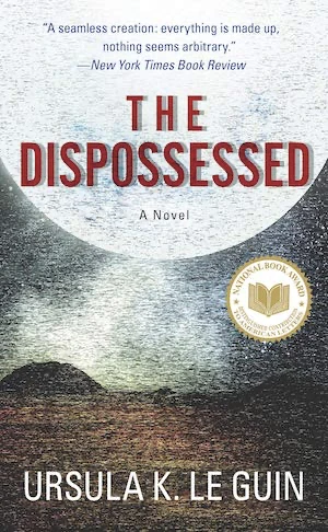 Book cover of «The Dispossessed» by Ursula K. Le Guin