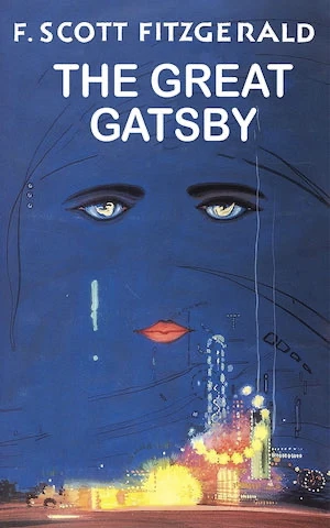 Book cover of «The Great Gatsby» by F. Scott Fitzgerald