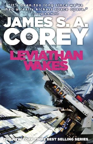 Book cover of «Leviathan Wakes» by James S. A. Corey