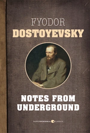Book cover of «Notes from the Underground» by Fyodor Dostoyevsky