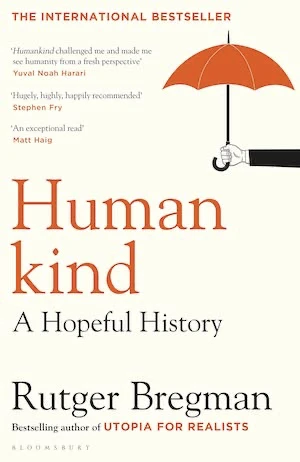 Book cover of «Humankind: A Hopeful History» by Rutger Bregman