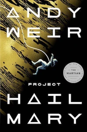 Book cover of «Project Hail Mary» by Andy Weir