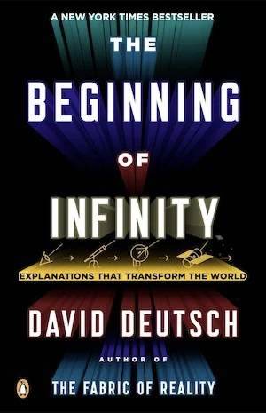 Book cover of «The Beginning of Infinity» by David Deutsch