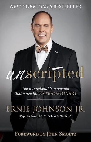 Book cover of «Unscripted» by Ernie Johson