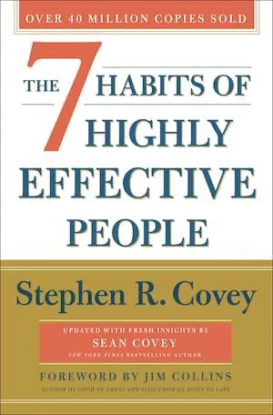 Book cover of «The 7 Habits of Highly Effective People» by Stephen Covey