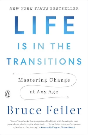 Book cover of «Life Is In The Transitions» by Bruce Feiler