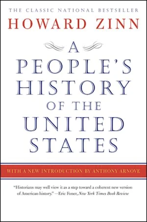 Book cover of «A People’s History of the United States» by Howard Zinn